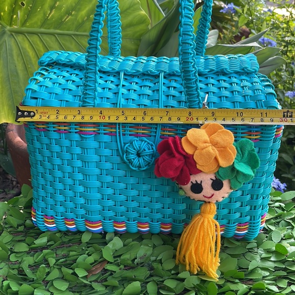 Artesian Mexican woven bag. - Picture 5 of 5